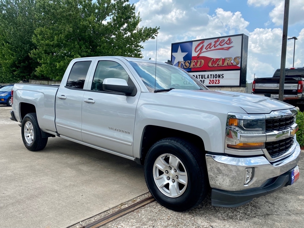 Used 2017 Chevrolet Silverado 1500 LT Double Cab for Sale in Pearland TX 77581 Gates Used Cars Inc
