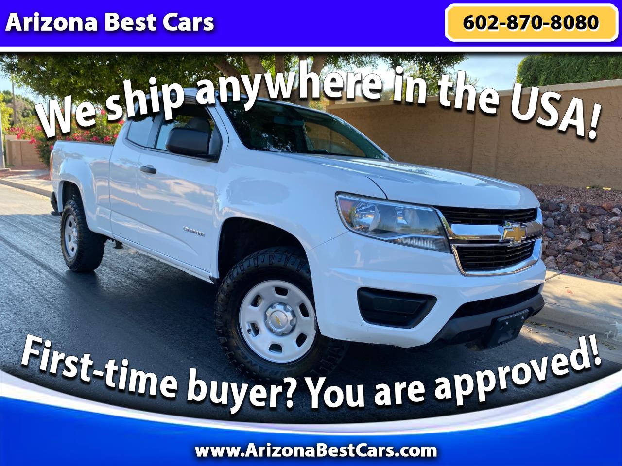 2016 Chevrolet Colorado 4WD Ext Cab 128.3" WT