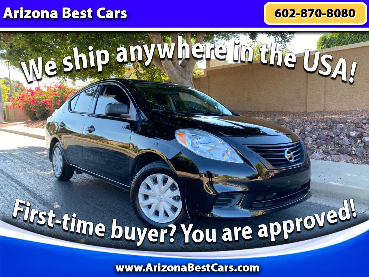 2014 Nissan Versa 4dr Sdn CVT 1.6 S Plus