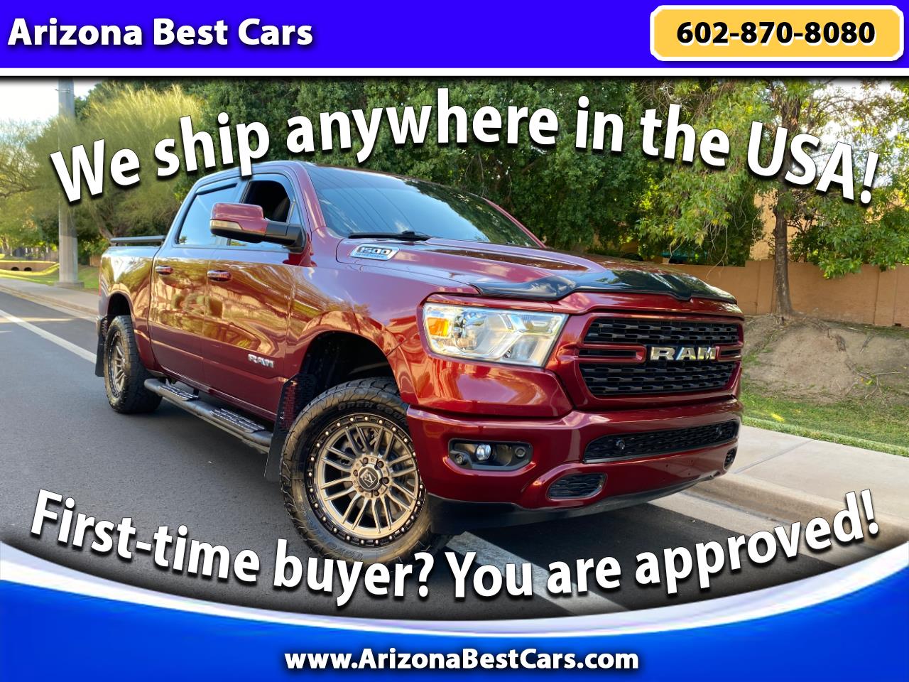 2023 RAM 1500 Big Horn 4x4 Crew Cab 5'7" Box