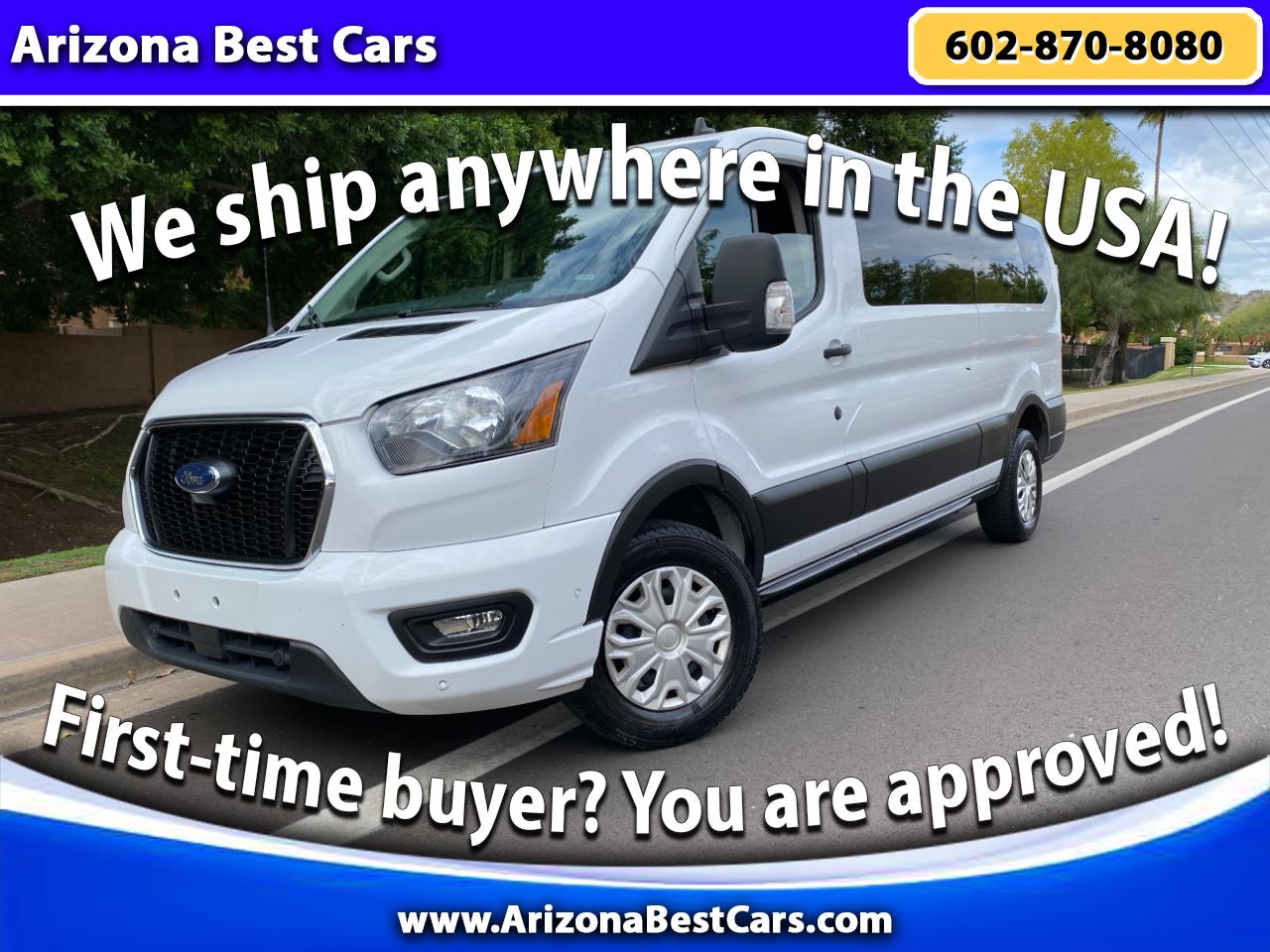 2023 Ford Transit Passenger Wagon T-350 148" Low Roof XLT RWD