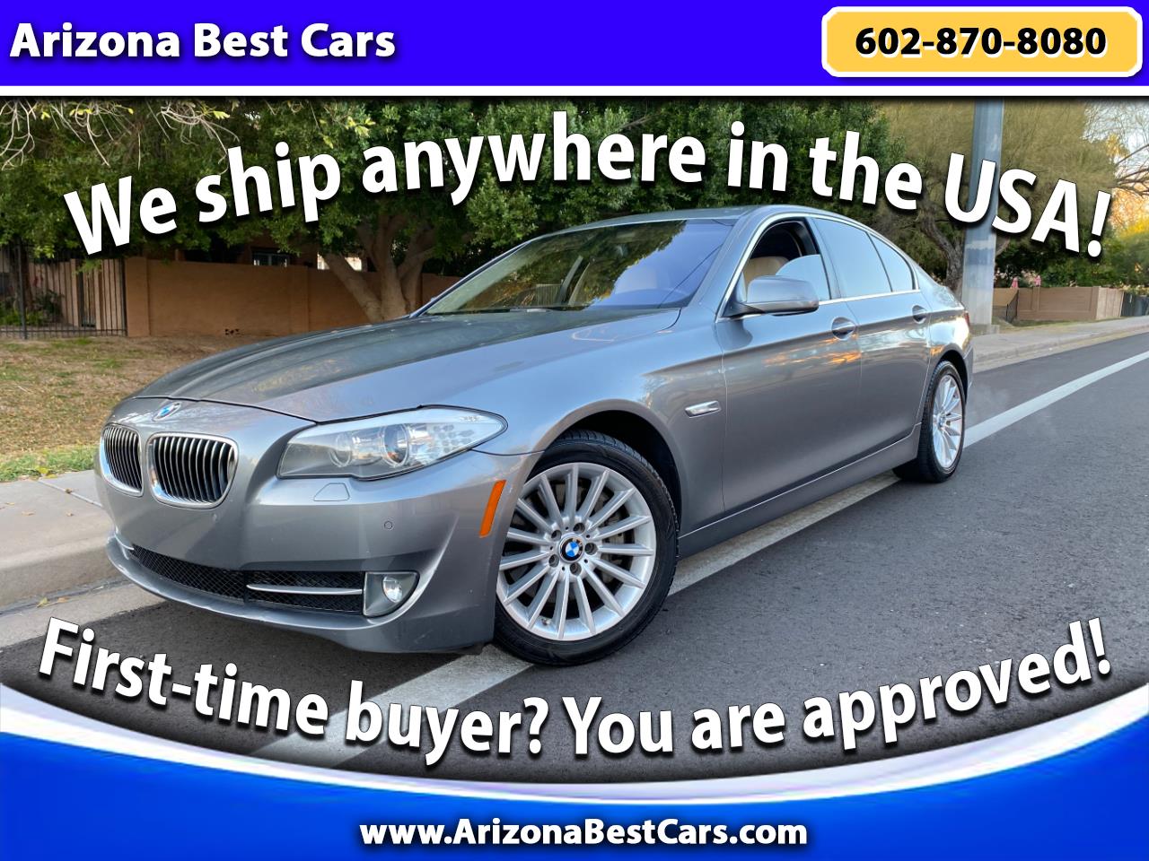 2012 BMW 5 Series 4dr Sdn 535i RWD