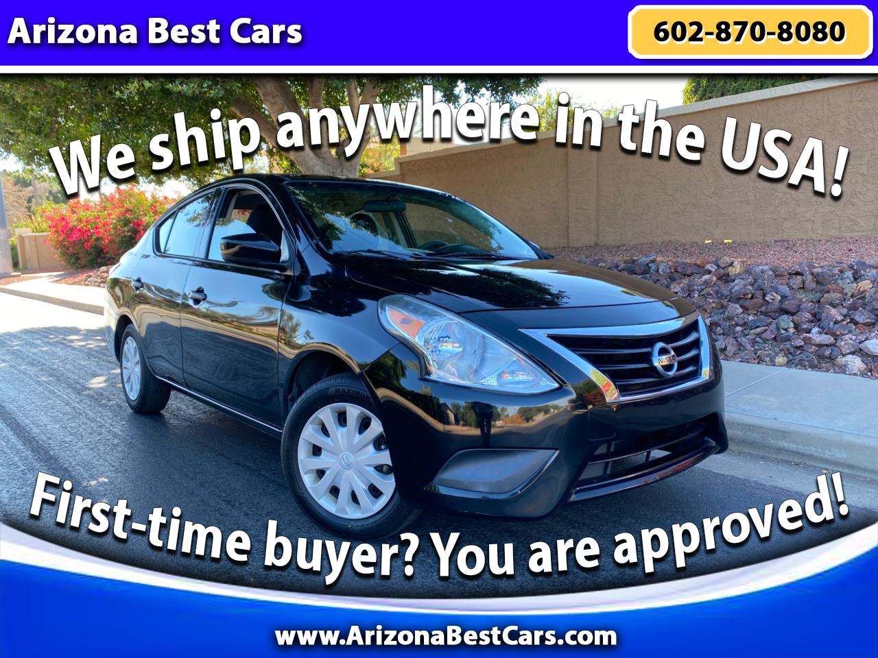 Nissan Versa Sedan S Manual 2019