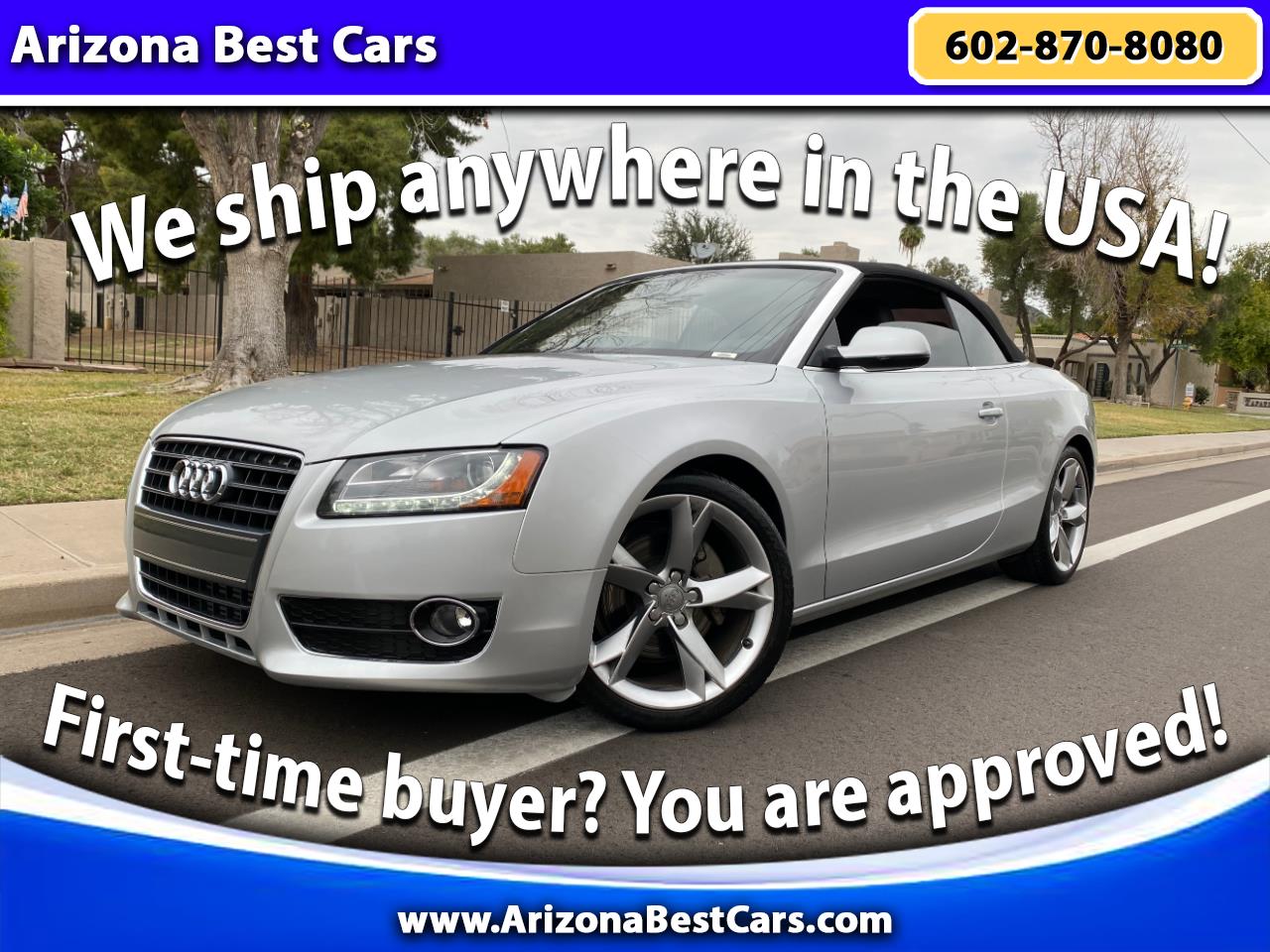 2011 Audi A5 2dr Cabriolet Auto FrontTrak 2.0T Premium Plus