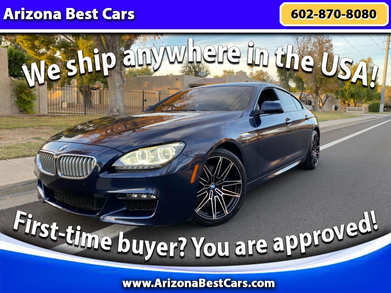 2015 BMW 6 Series 4dr Sdn 650i RWD Gran Coupe