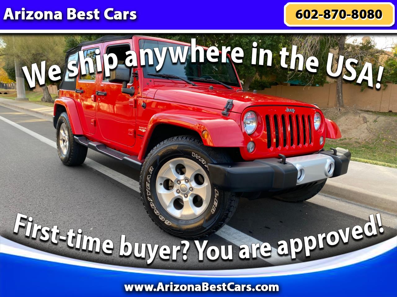Jeep Wrangler Unlimited 4WD 4dr Sahara 2015