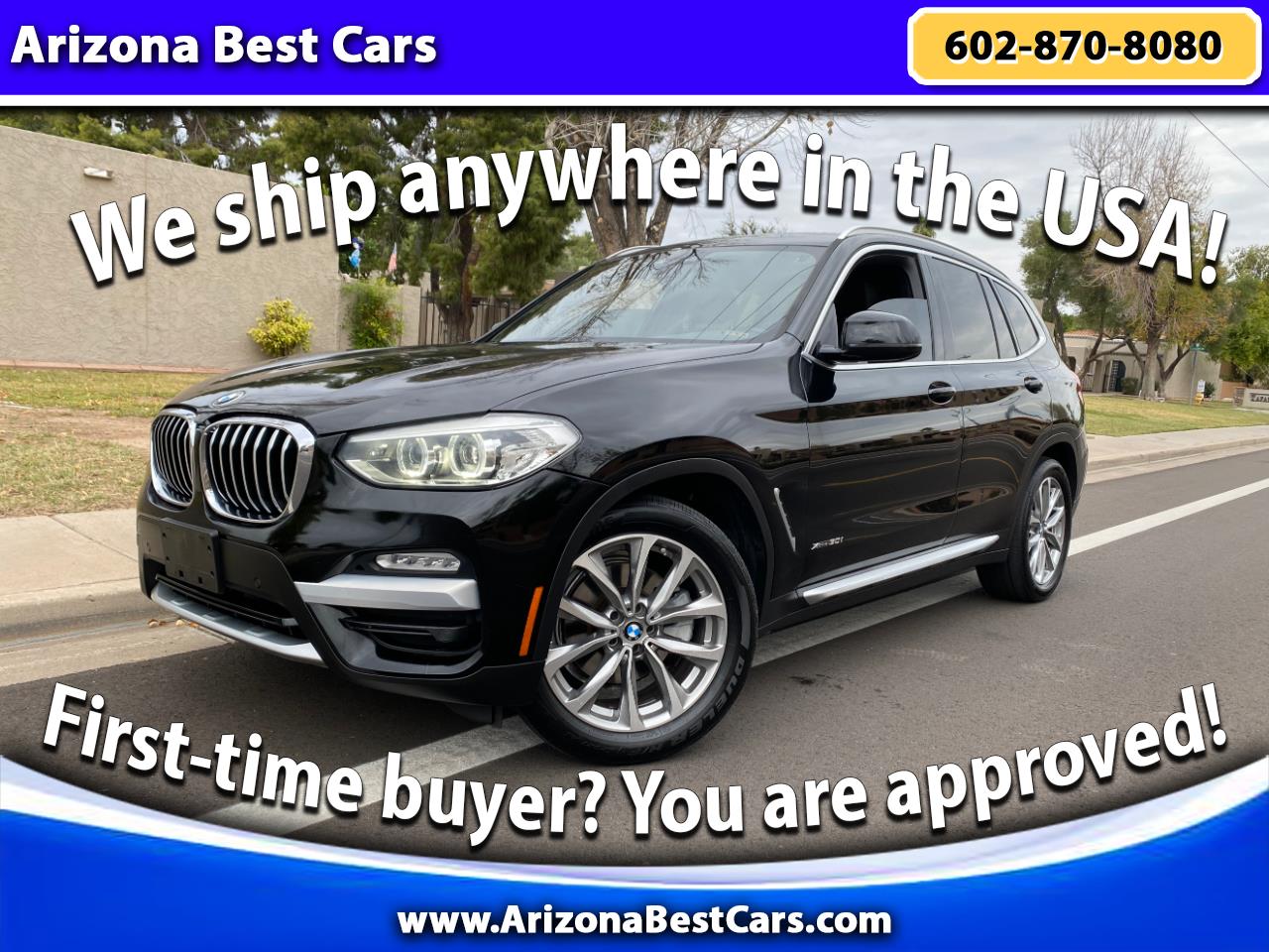 2018 BMW X3 xDrive30i Sports Activity Vehicle