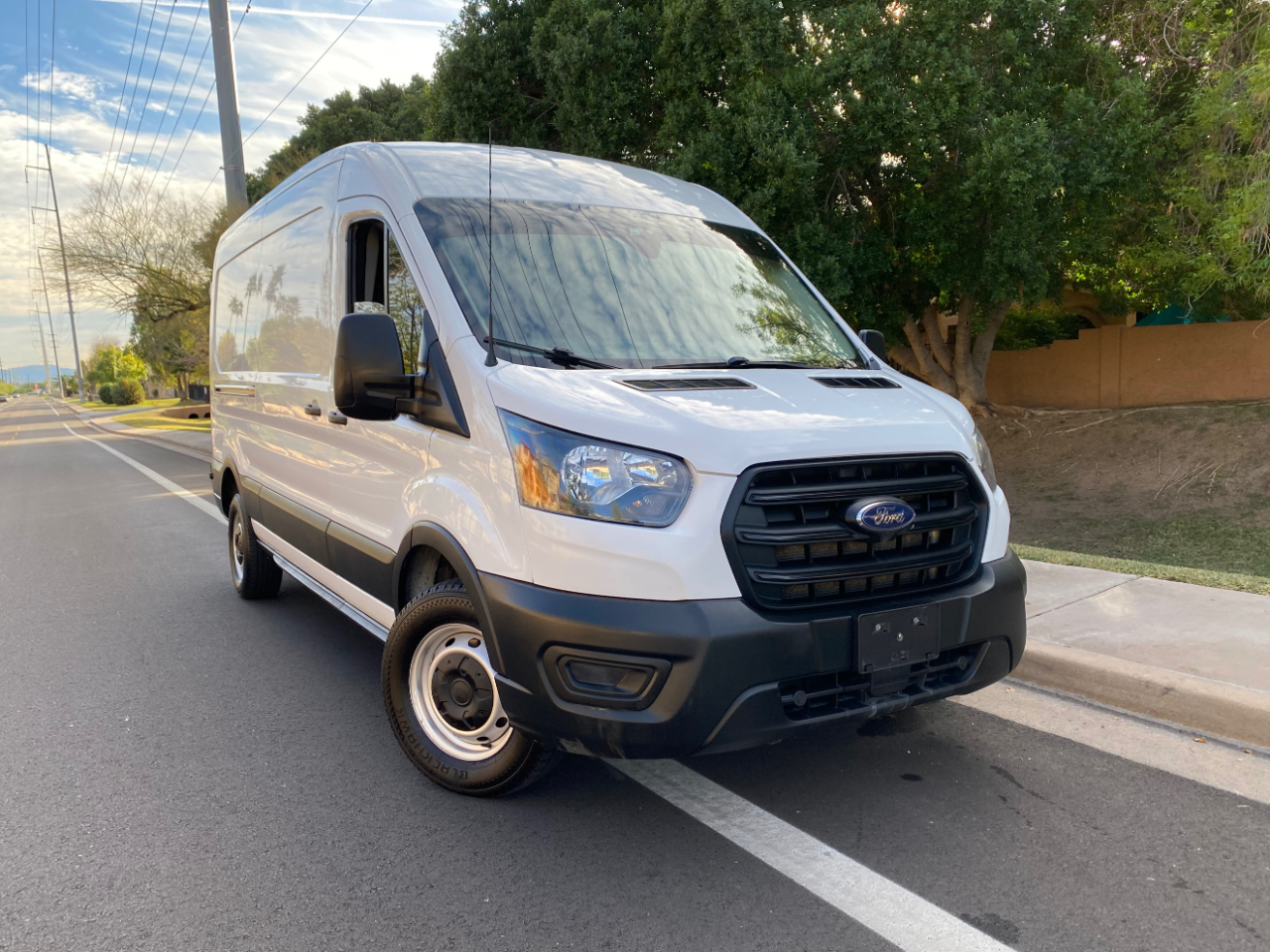 Ford Transit Cargo Van T-250 130" Med Rf 9070 GVWR RWD 2020