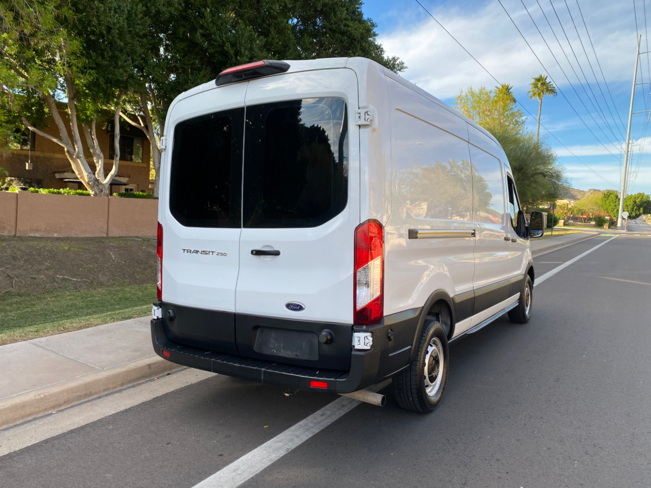 Ford Transit Cargo Van T-250 130" Med Rf 9070 GVWR RWD 2020