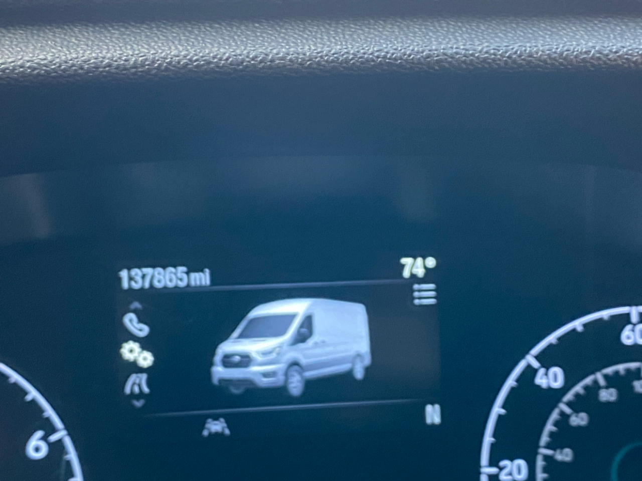 Ford Transit Cargo Van T-250 130" Med Rf 9070 GVWR RWD 2020