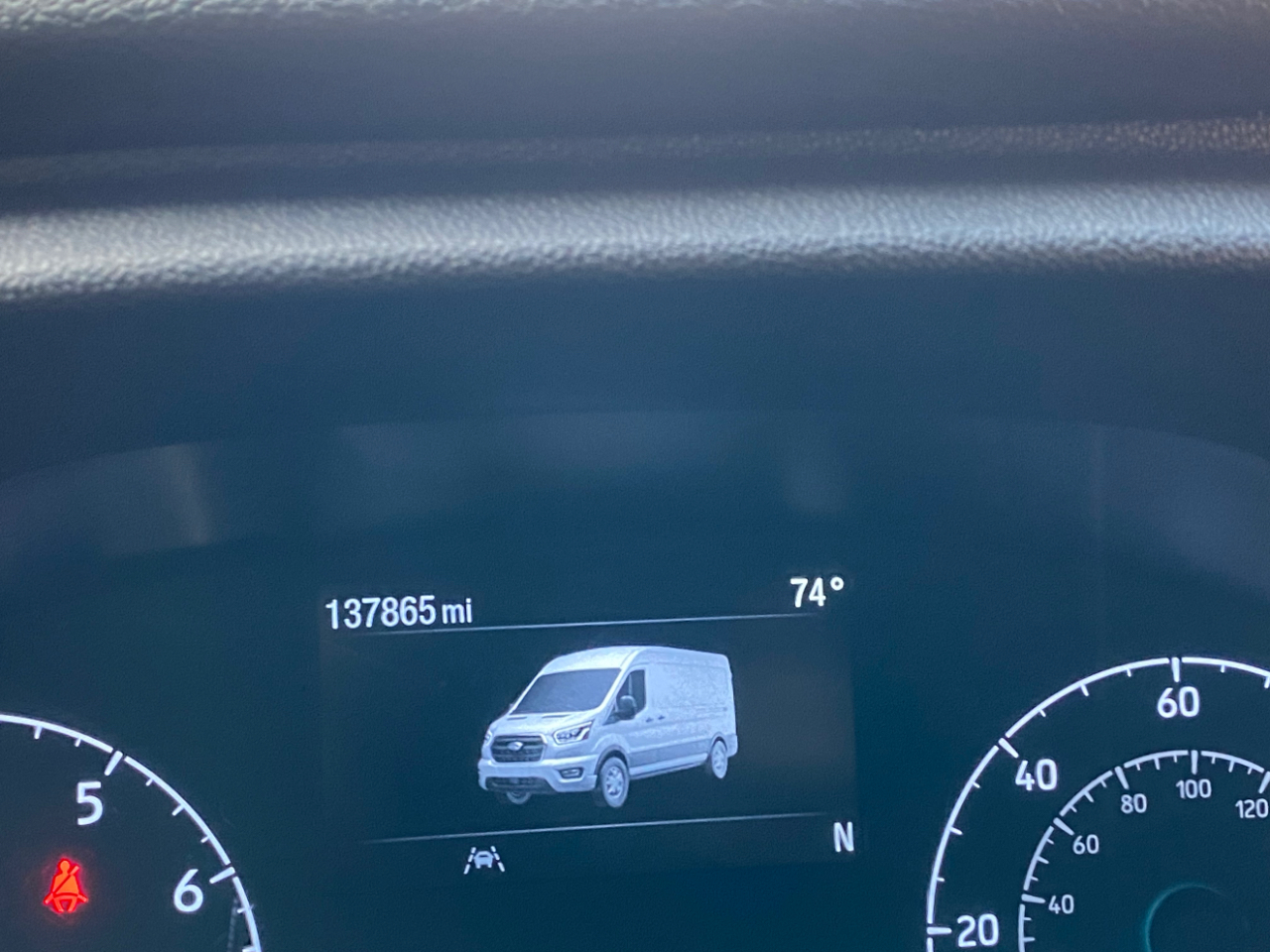 Ford Transit Cargo Van T-250 130" Med Rf 9070 GVWR RWD 2020