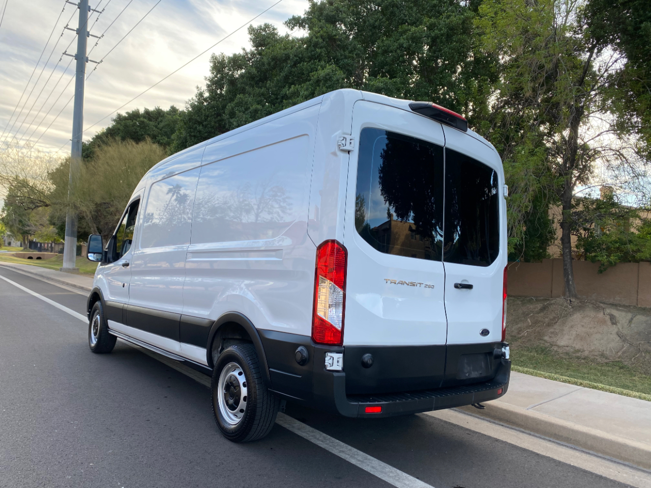 Ford Transit Cargo Van T-250 130" Med Rf 9070 GVWR RWD 2020