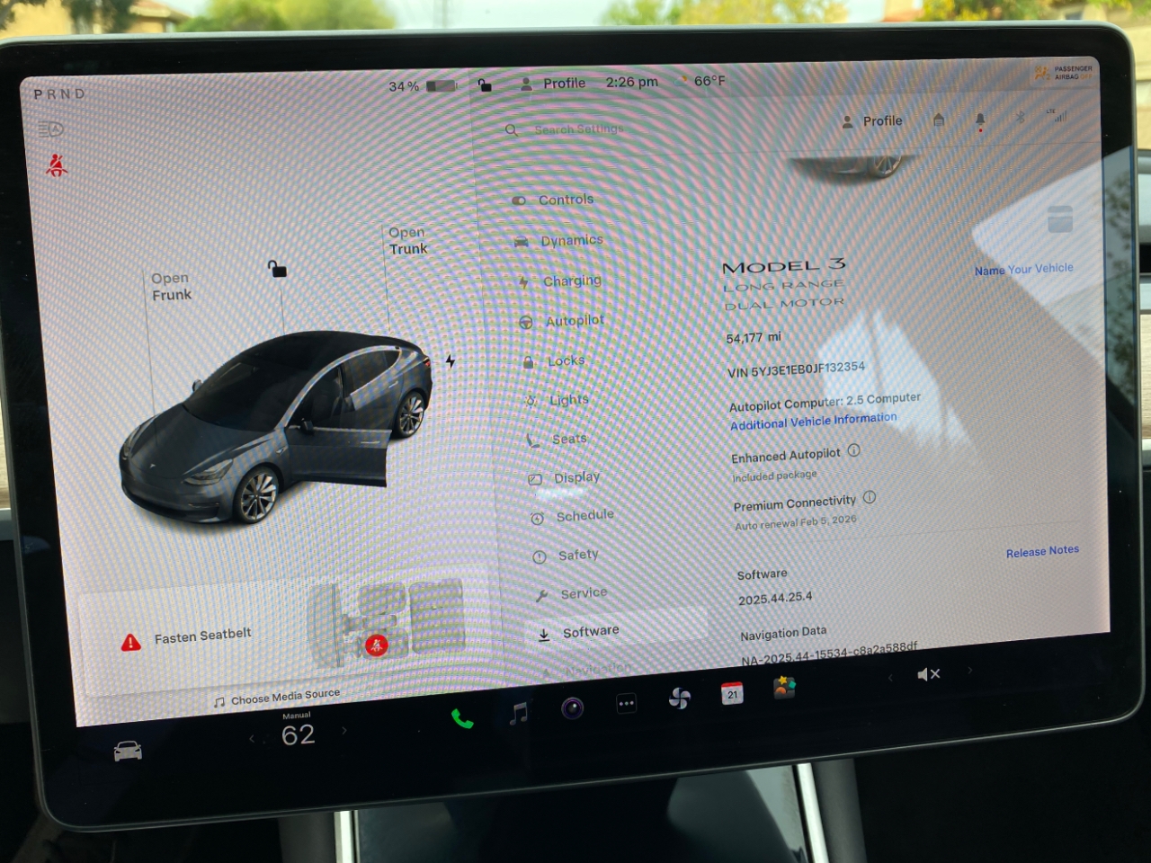 Tesla Model 3 Long Range Battery AWD 2018