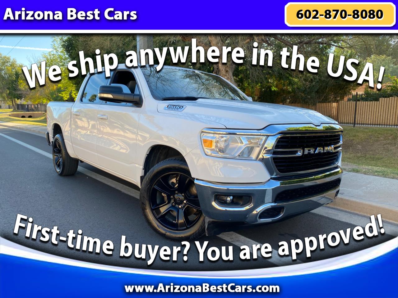 RAM 1500 Big Horn 4x2 Crew Cab 5'7" Box 2021