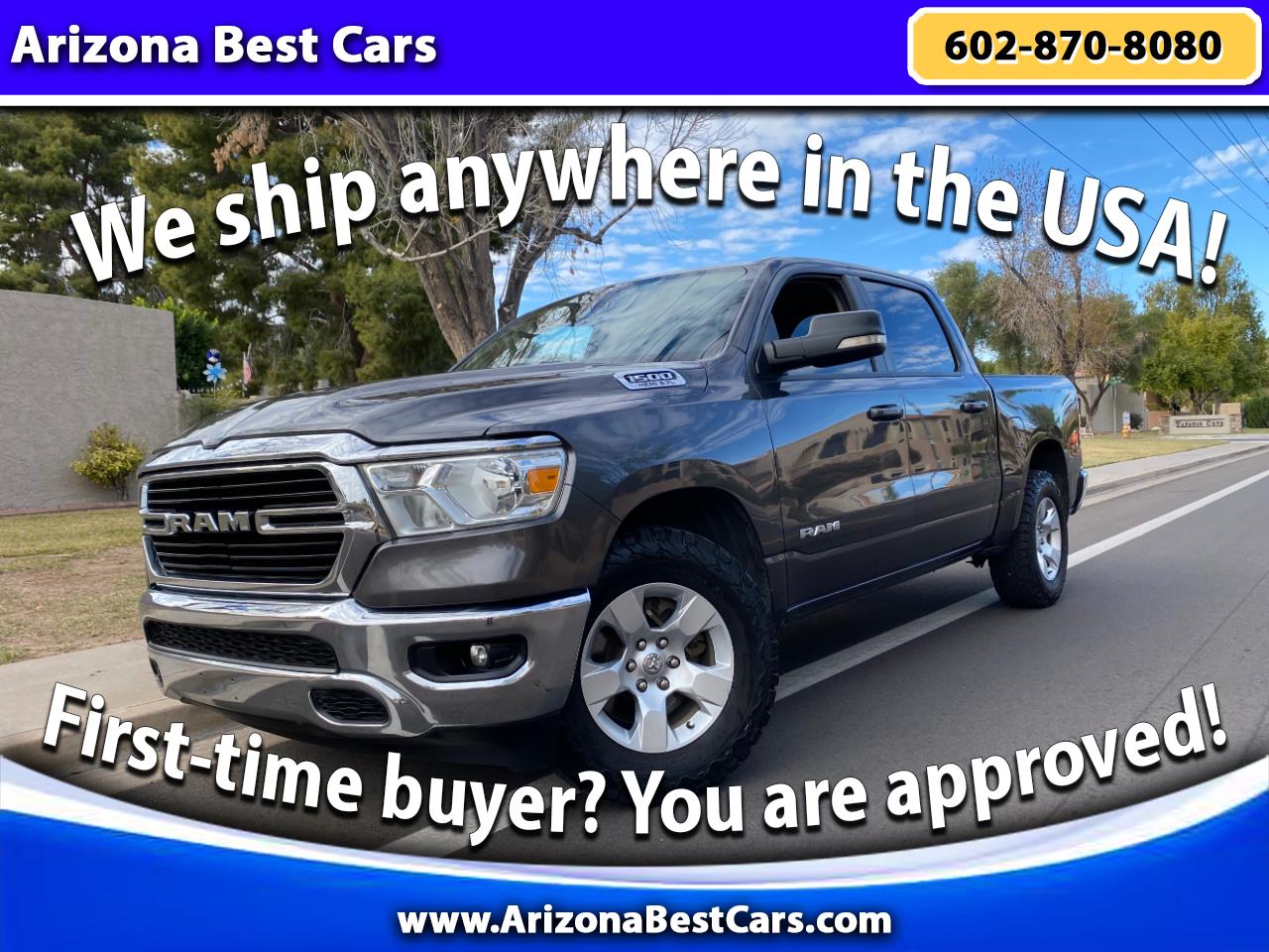 RAM 1500 Big Horn 4x2 Crew Cab 5'7" Box 2021