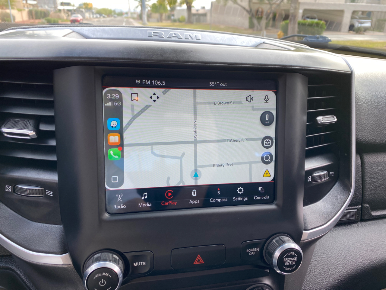 RAM 1500 Big Horn 4x2 Crew Cab 5'7" Box 2021