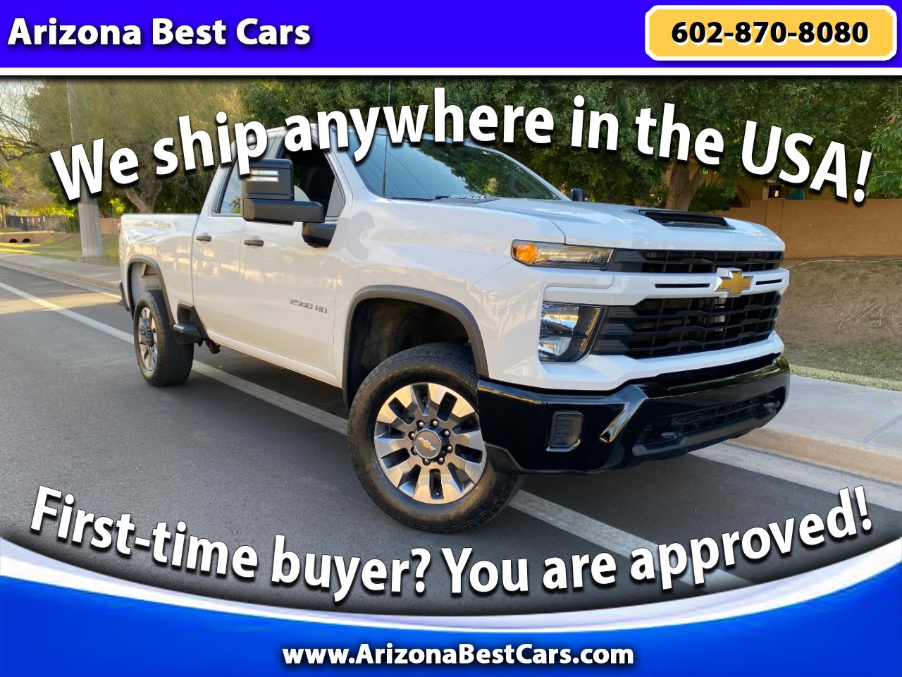 2024 Chevrolet Silverado 2500HD 4WD Double Cab 149" Custom