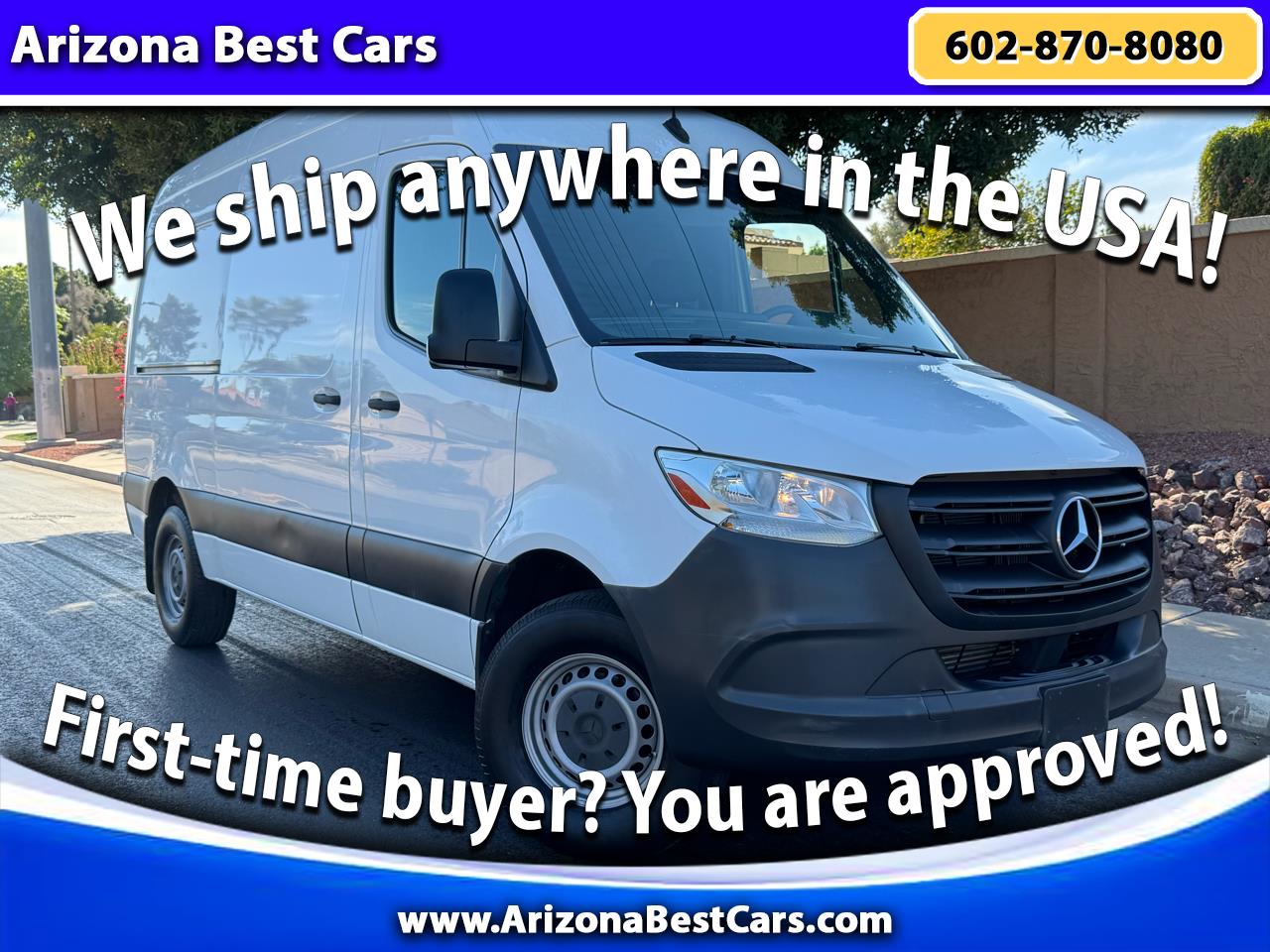 Mercedes-Benz Sprinter Cargo Van 2500 High Roof V6 170" RWD 2020