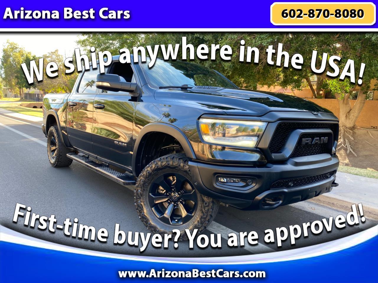 2020 RAM 1500 Rebel 4x4 Crew Cab 5'7" Box