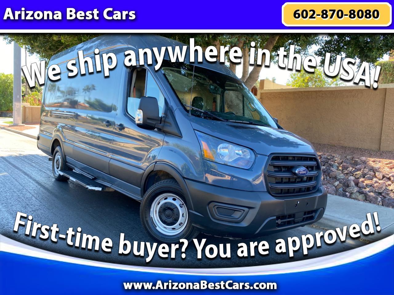 2020 Ford Transit Cargo Van T-250 148" EL Hi Rf 9070 GVWR RWD