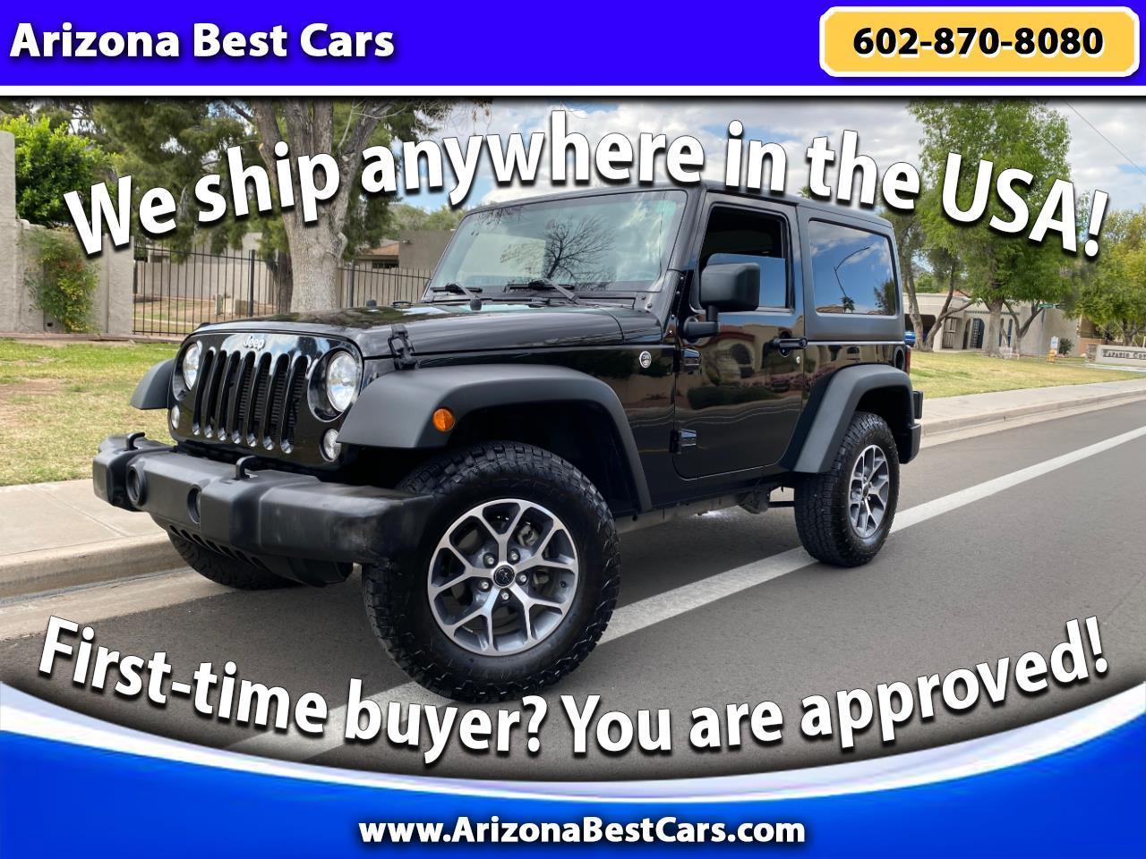 2016 Jeep Wrangler 4WD 2dr Sport