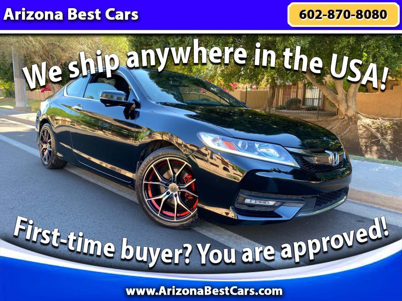 2017 Honda Accord Coupe EX-L CVT w/Navi & Honda Sensing