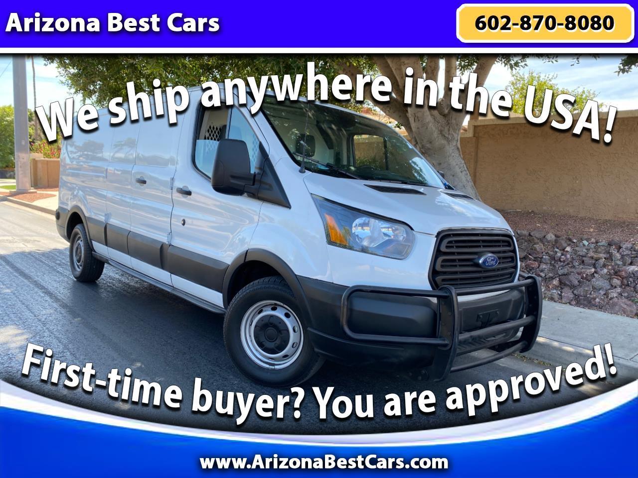 2019 Ford Transit Van T-250 148" Low Rf 9000 GVWR Swing-Out RH Dr