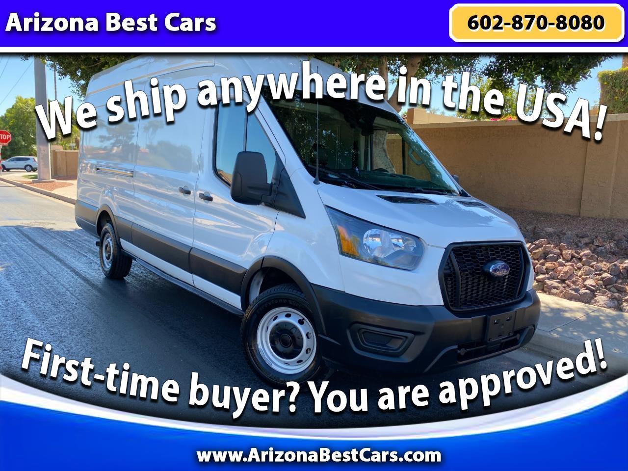 2022 Ford Transit Cargo Van T-250 148" EL Hi Rf 9070 GVWR RWD