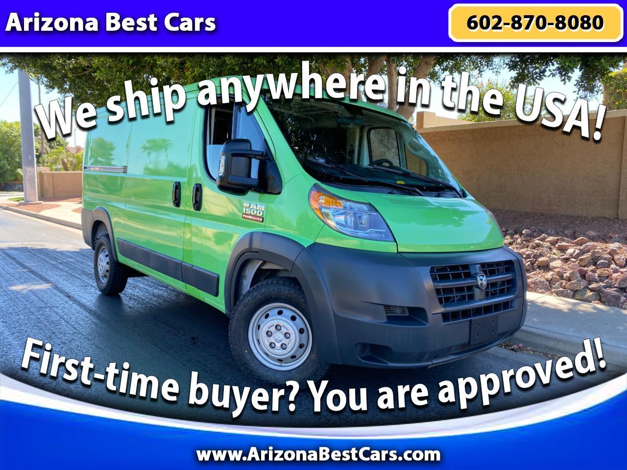 RAM ProMaster Cargo Van 1500 Low Roof 136" WB 2018