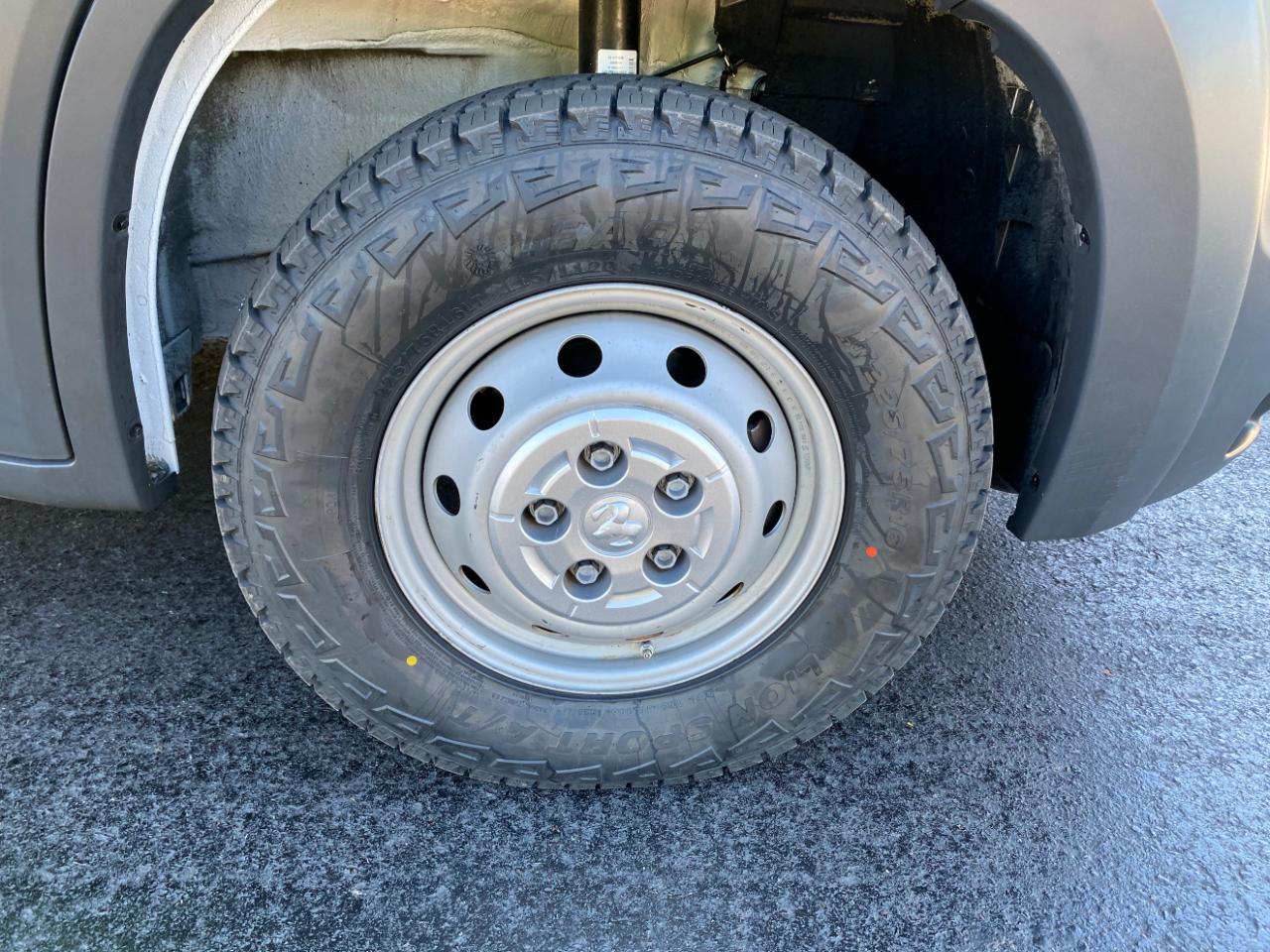 RAM ProMaster Cargo Van 1500 Low Roof 136" WB 2018