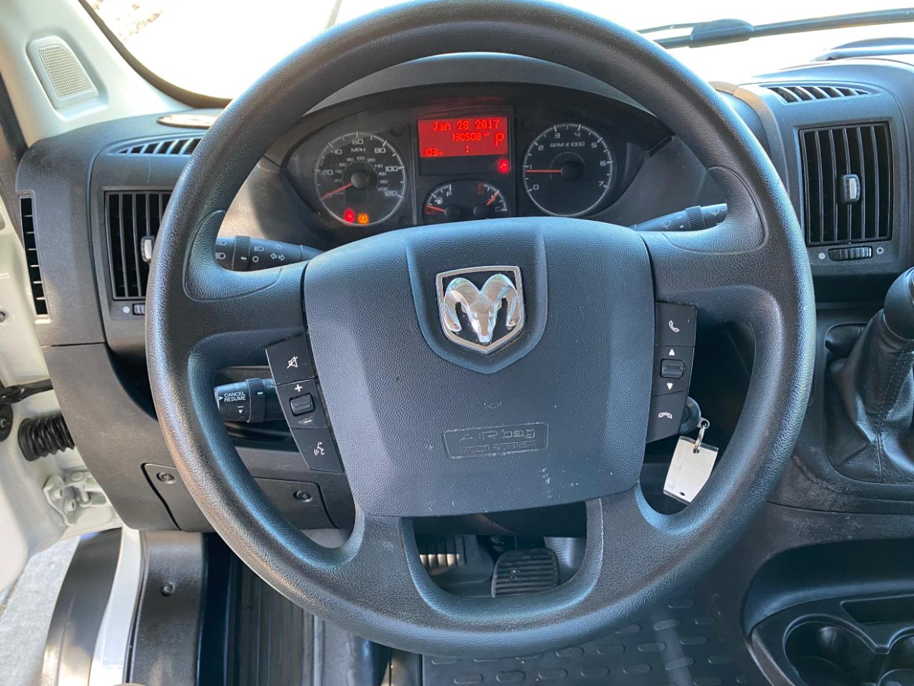 RAM ProMaster Cargo Van 1500 Low Roof 136" WB 2018