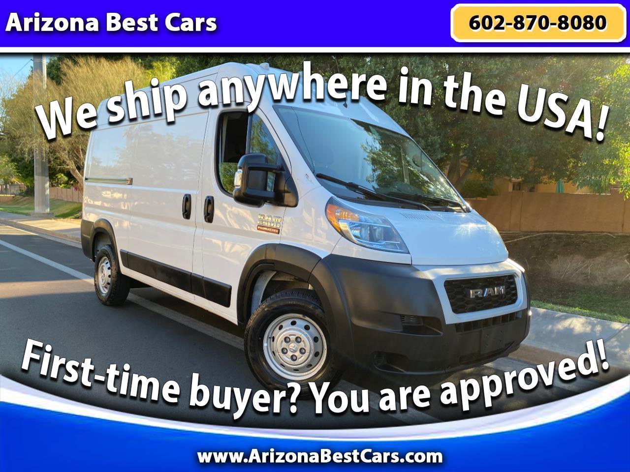 2020 RAM ProMaster Cargo Van 2500 High Roof 136" WB