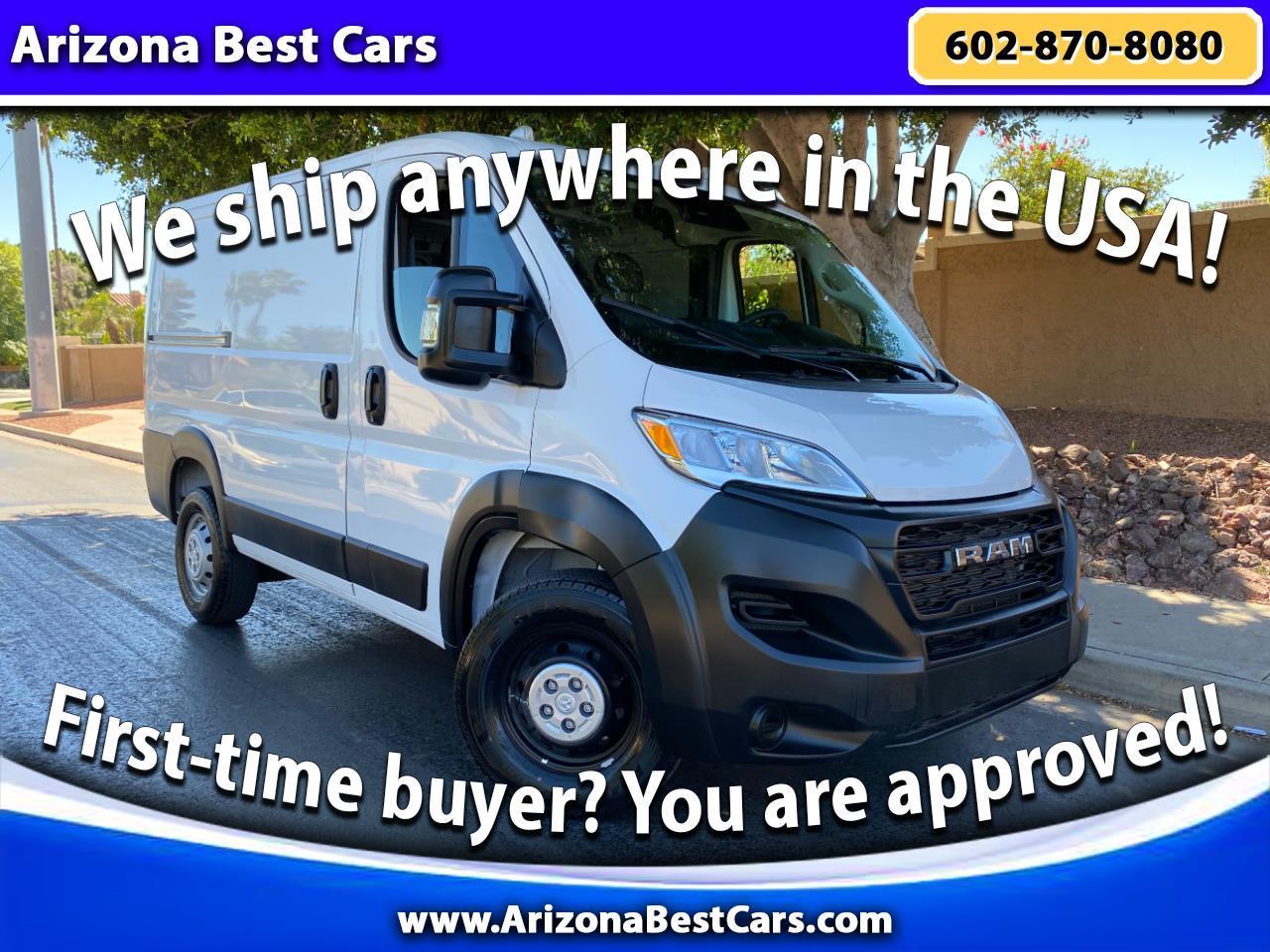 2023 RAM ProMaster Cargo Van 1500 Low Roof 118" WB