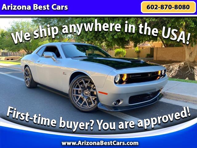 Silver 2019 Dodge Challenger R/T RWD Coupe Rear-Wheel Drive Automatic