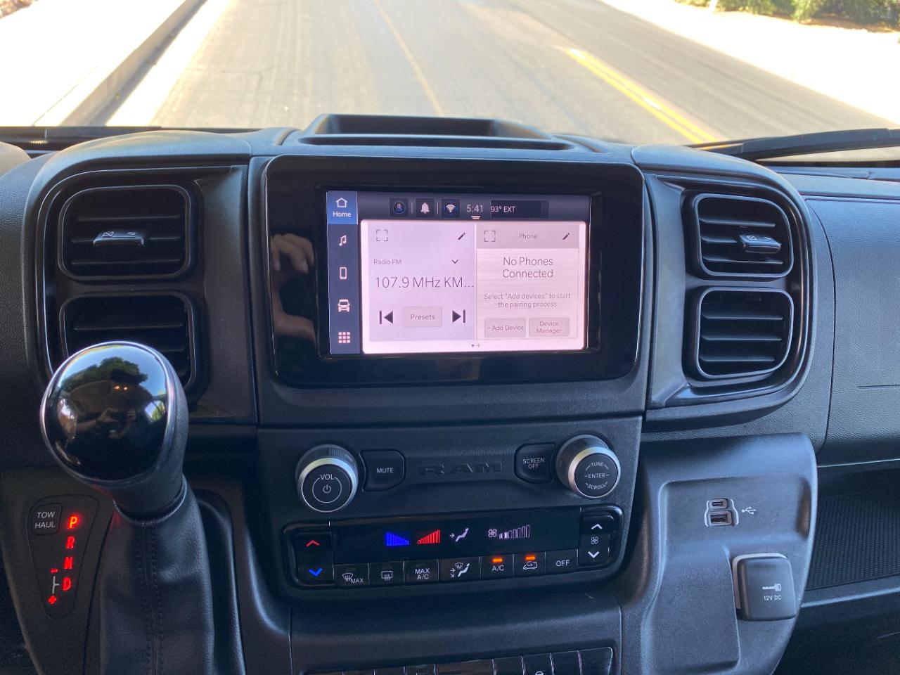 RAM ProMaster Cargo Van Tradesman 2500 Low Roof 136" WB w/Pass Seat 2025