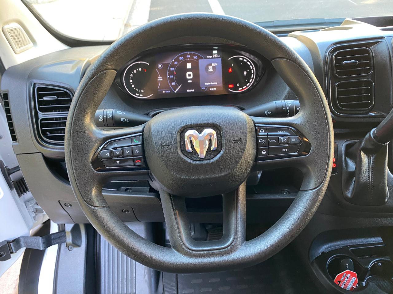 RAM ProMaster Cargo Van Tradesman 2500 Low Roof 136" WB w/Pass Seat 2025