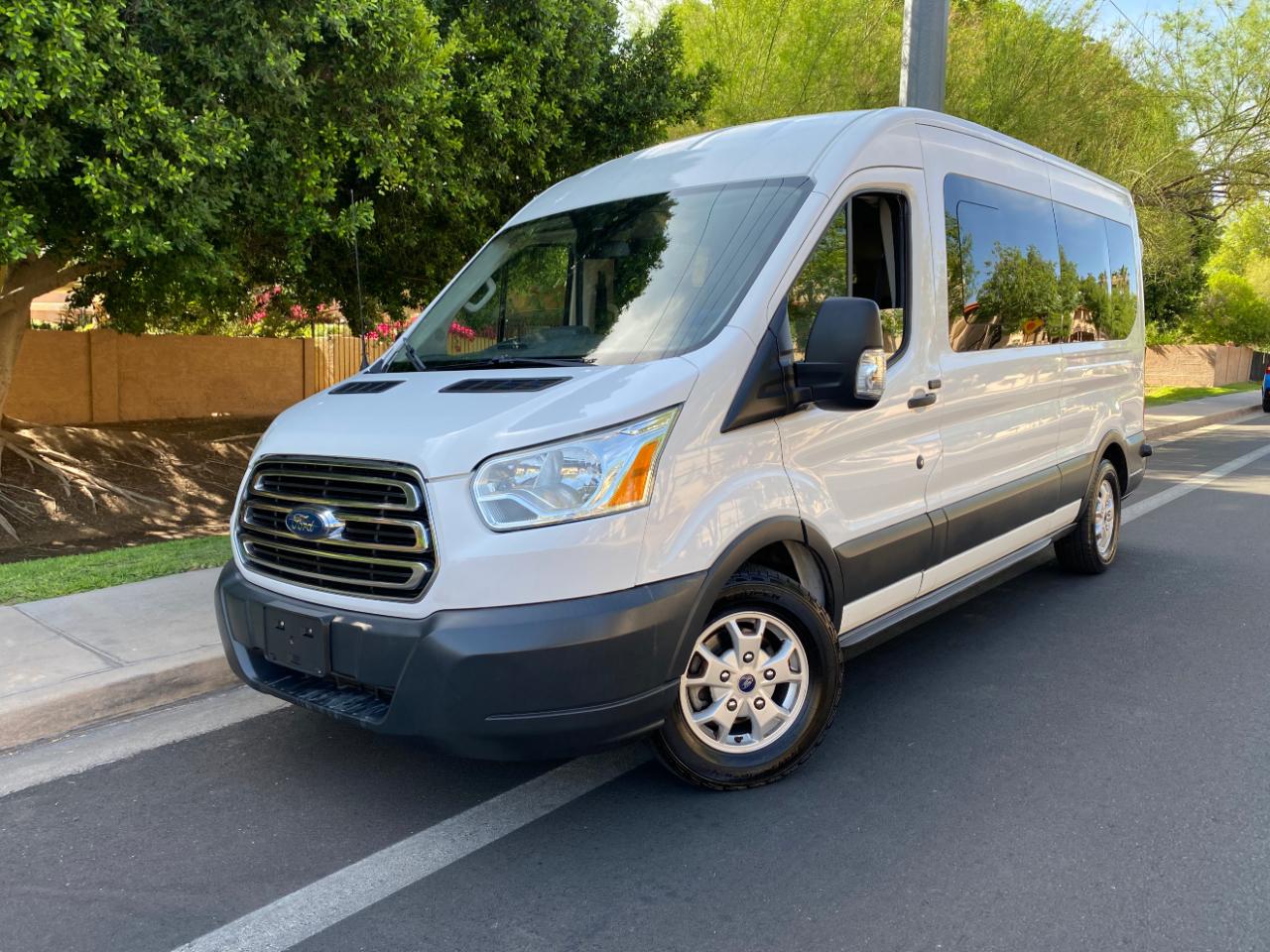 Ford Transit Wagon T-350 148" Med Roof XLT Sliding RH Dr 2015