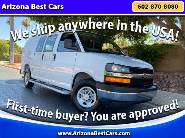 White 2025 Chevrolet Express Cargo 2500 RWD Van Rear-Wheel Drive Automatic