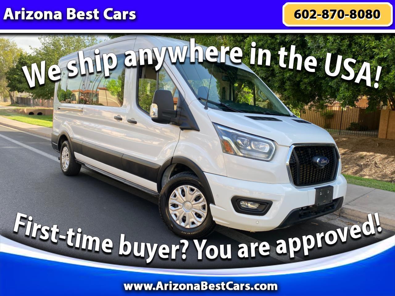 2023 Ford Transit Passenger Wagon T-350 148" Med Roof XLT RWD