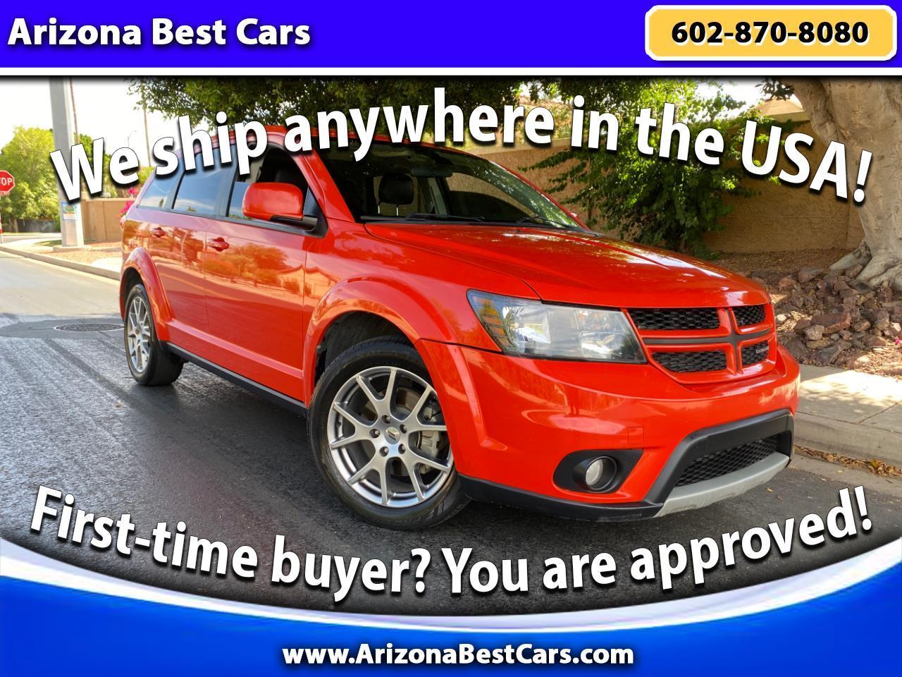 Orange 2018 Dodge Journey GT FWD SUV / Crossover Front-Wheel Drive Automatic