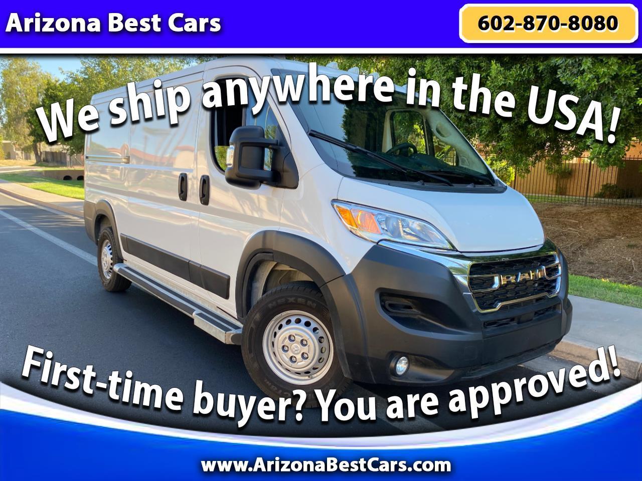 White 2025 RAM ProMaster Van Front-Wheel Drive Automatic