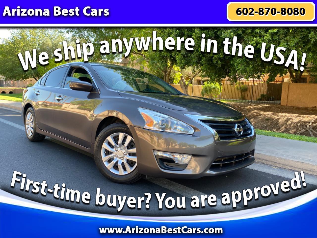 Brown 2014 Nissan Altima Sedan Front-Wheel Drive Automatic