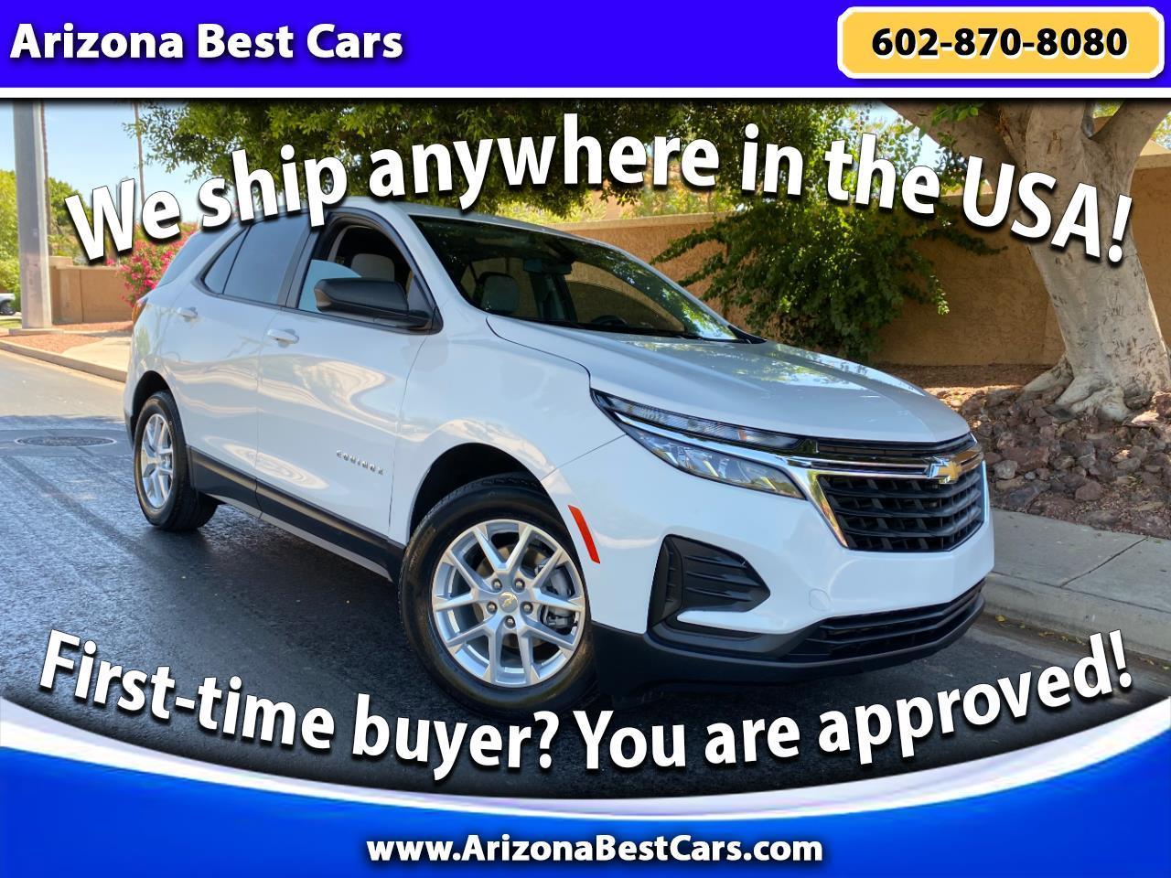 White 2022 Chevrolet Equinox SUV / Crossover Front-Wheel Drive Automatic