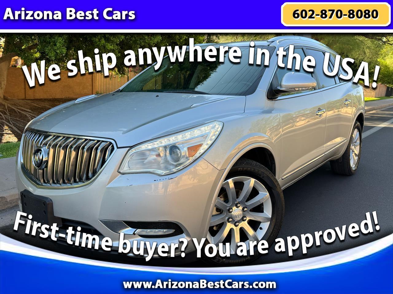 Silver 2016 Buick Enclave SUV / Crossover All-Wheel Drive Automatic