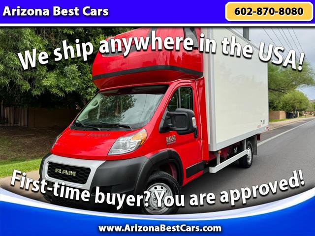 Red 2022 RAM ProMaster Chassis Van Front-Wheel Drive Automatic