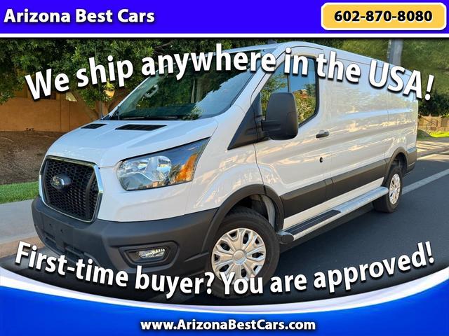 White 2025 Ford Transit Cargo Van Rear-Wheel Drive Automatic