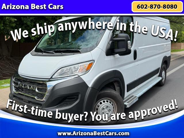 White 2025 RAM ProMaster Van Front-Wheel Drive Automatic