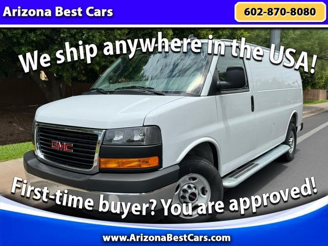White 2025 GMC Savana Cargo Van Rear-Wheel Drive