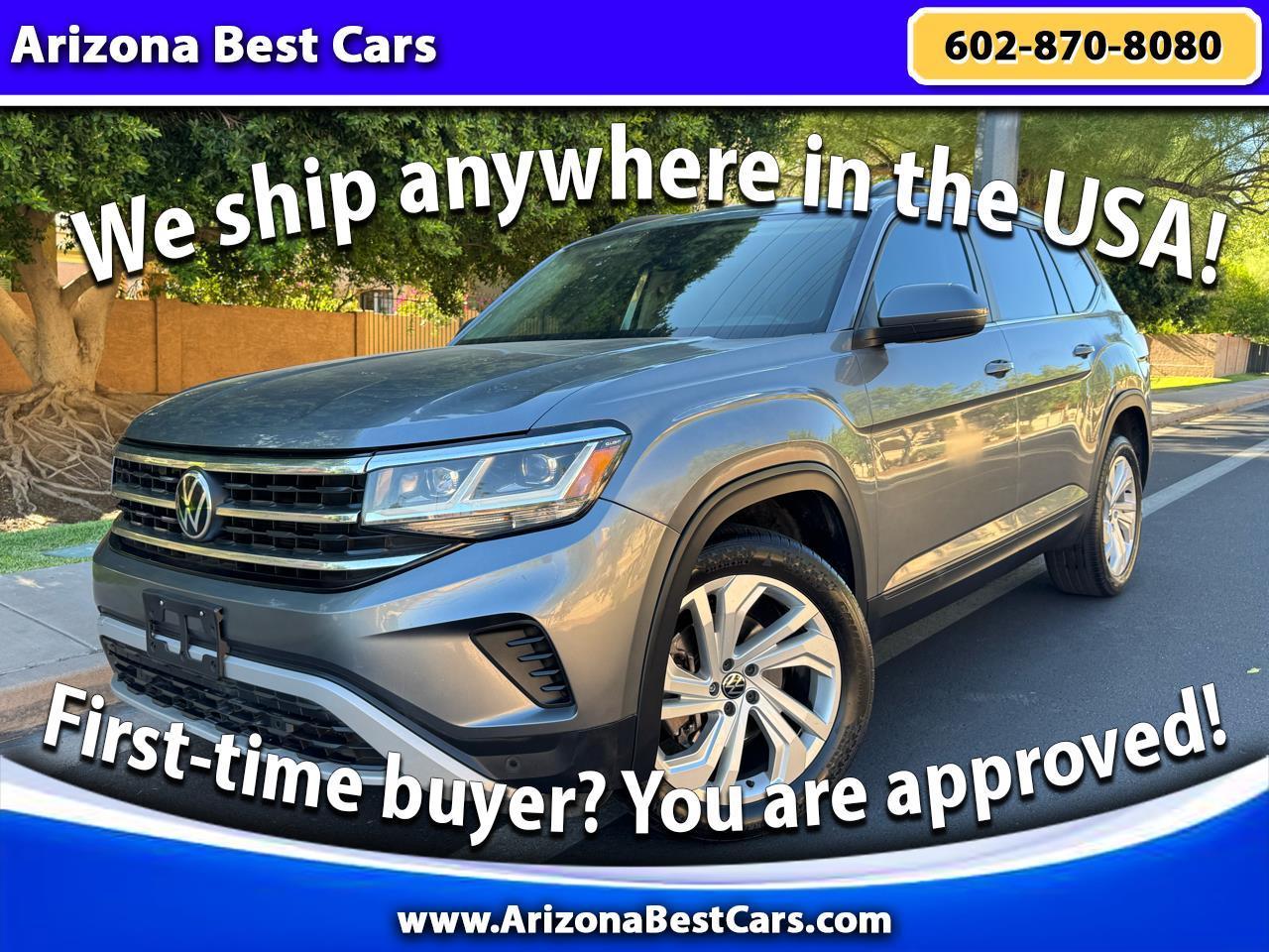2021 Volkswagen Atlas 2021.5 3.6L V6 SE w/Technology 4MOTION