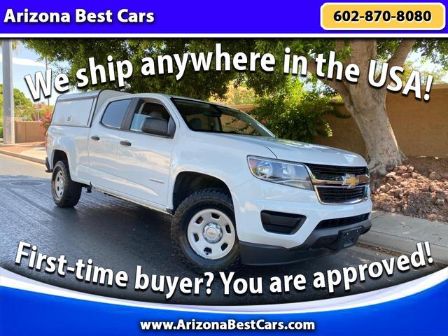 White 2020 Chevrolet Colorado Pickup Truck Four-Wheel Drive Automatic